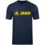 Afbeeldingen van T-shirt Promo marine gemeleerd/fluo citroen